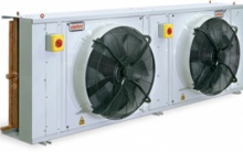 Конденсаторы воздушного охлаждения с однорядными осевыми вентиляторами серии SCNS/SCNL и SCS/SCL  Stefani