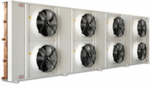 Конденсаторы воздушного охлаждения с двухрядными осевыми вентиляторами серии SCNS/SCNL DUAL и SCS/SCL DUAL Stefani